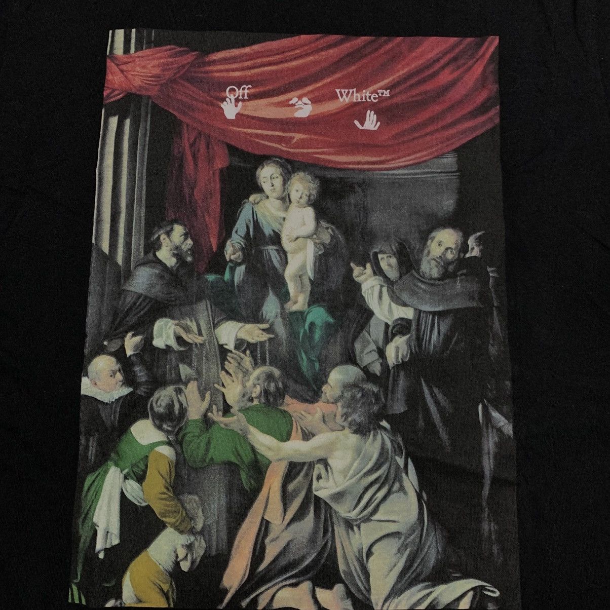 Off-White Off White Small Tee Caravaggio Arrows Black T-Shirt Virgil Size US S / EU 44-46 / 1 - 4 Thumbnail