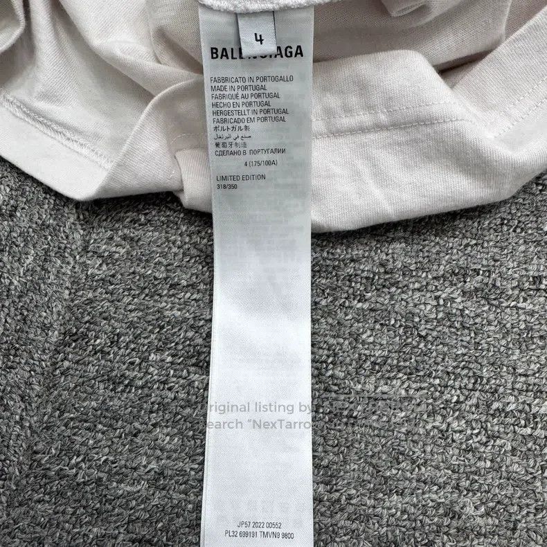 Balenciaga Balenciaga Graffiti Printed Long Sleeve Size US XL / EU 56 / 4 - 3 Thumbnail
