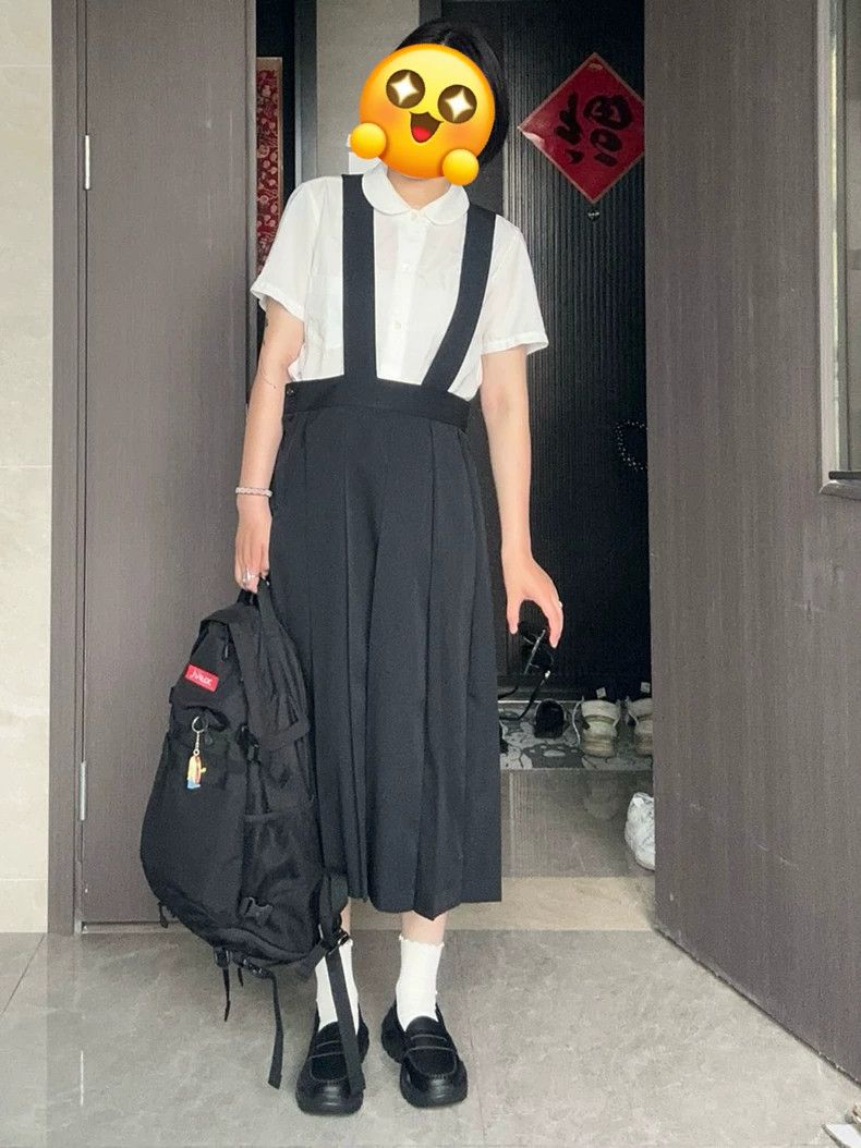 Comme des Garcons Comme Des Garcons Wool polyester blend wide strap pleated Size M / US 6-8 / IT 42-44 - 8 Thumbnail