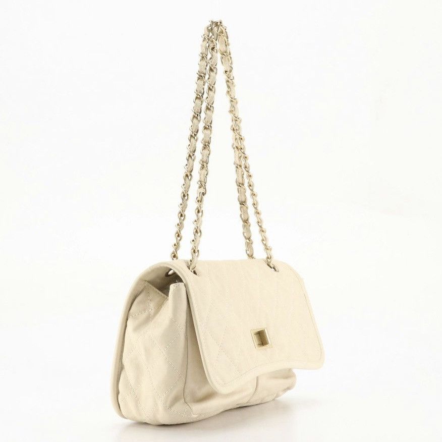Chanel Chanel Timeless Flap-Bag Ivory Quilted Calf Leather Size ONE SIZE - 2 Thumbnail
