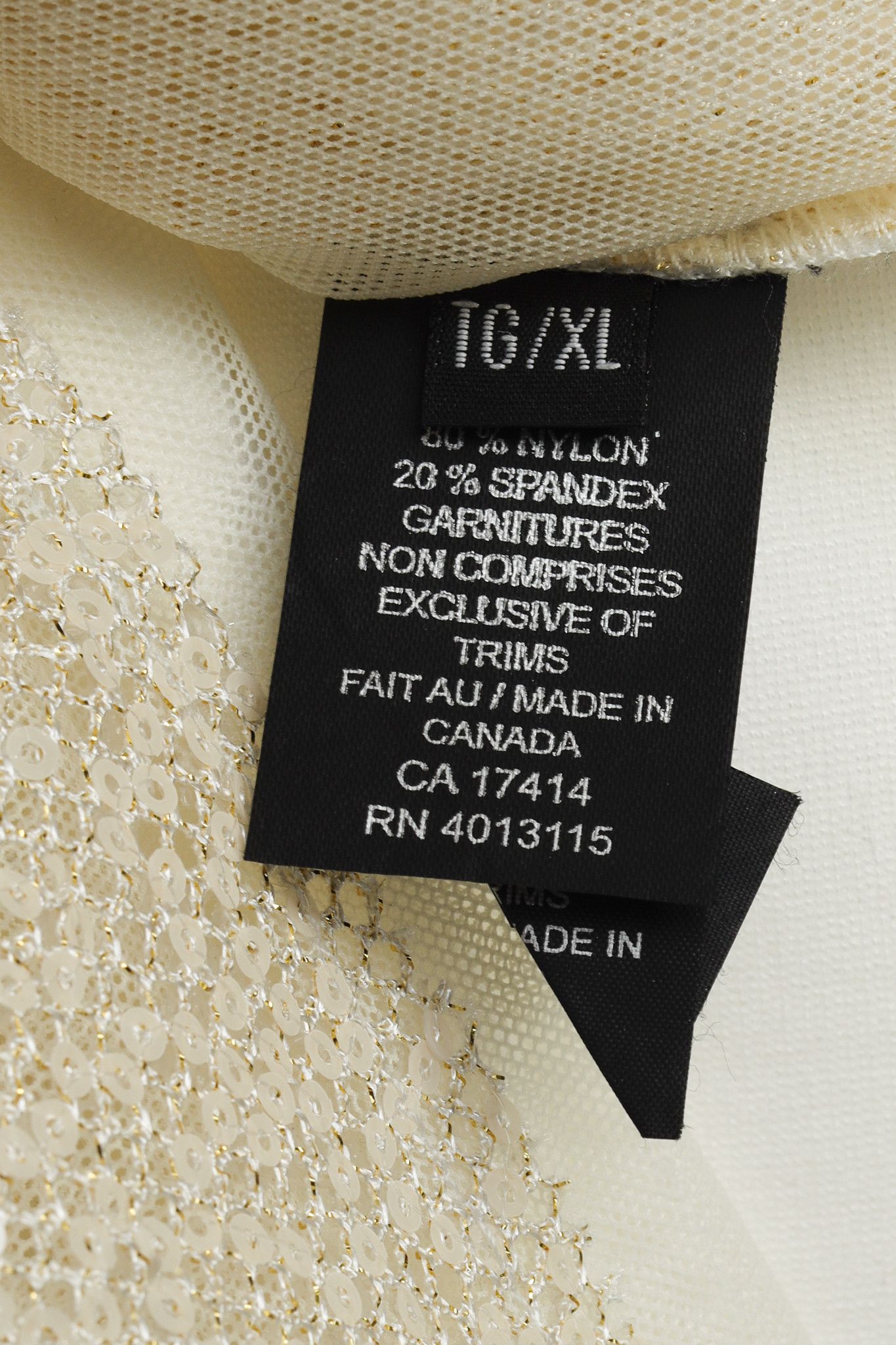 Marie Saint Pierre Marie Saint Pierre Gold Mesh Sequin Tank Size XL / US 12-14 / IT 48-50 - 7 Thumbnail
