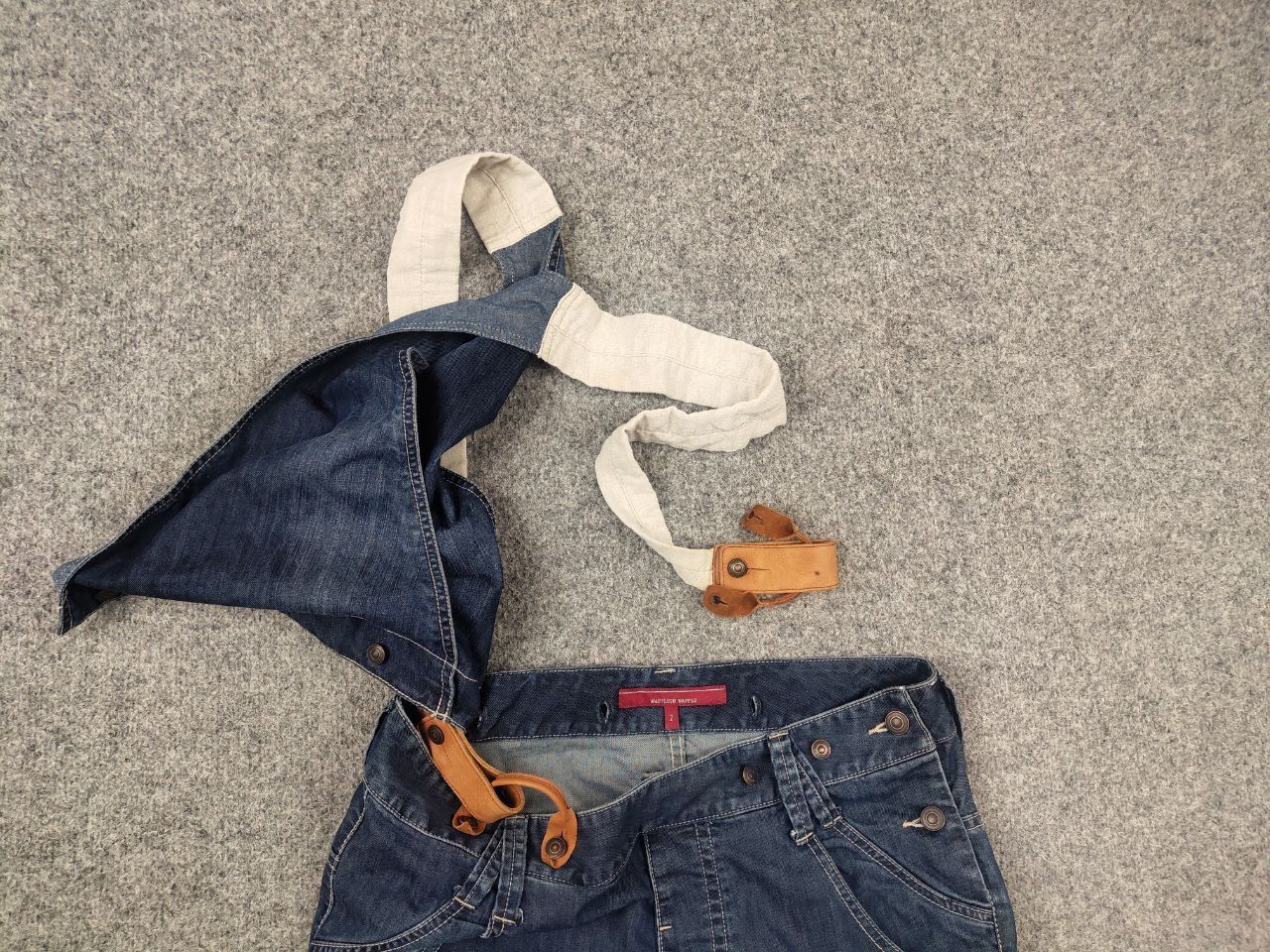 Japanese Brand Wafflish Waffle Vintage Japan Kapital Design Jeans Overall Size US 32 / EU 48 - 14 Thumbnail