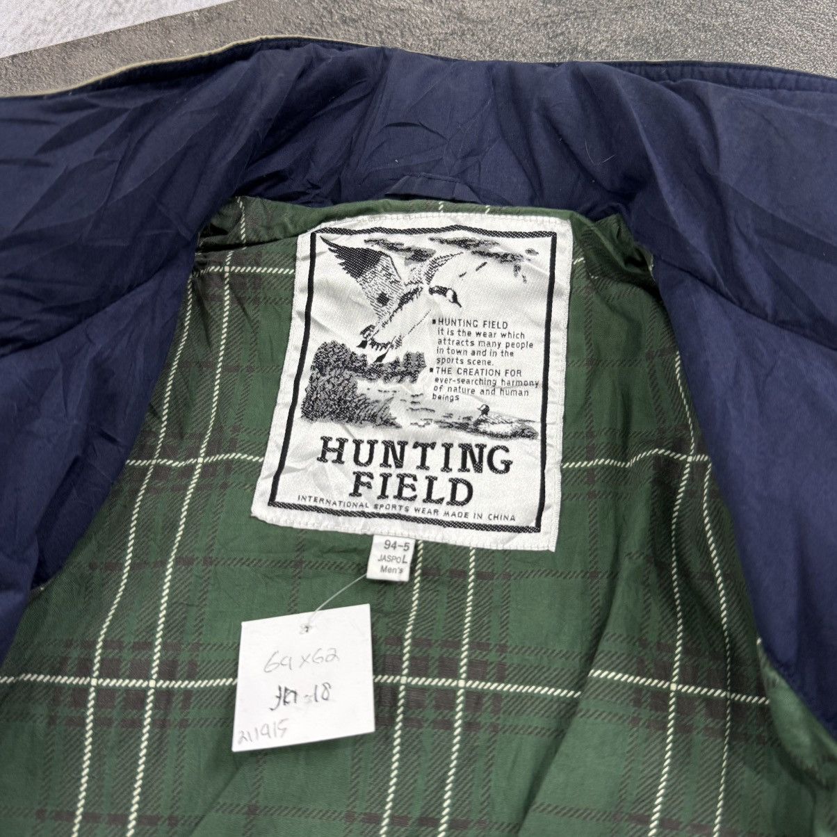 Vintage Vintage Hunting field jacket beige phoenix Size US XL / EU 56 / 4 - 6 Thumbnail