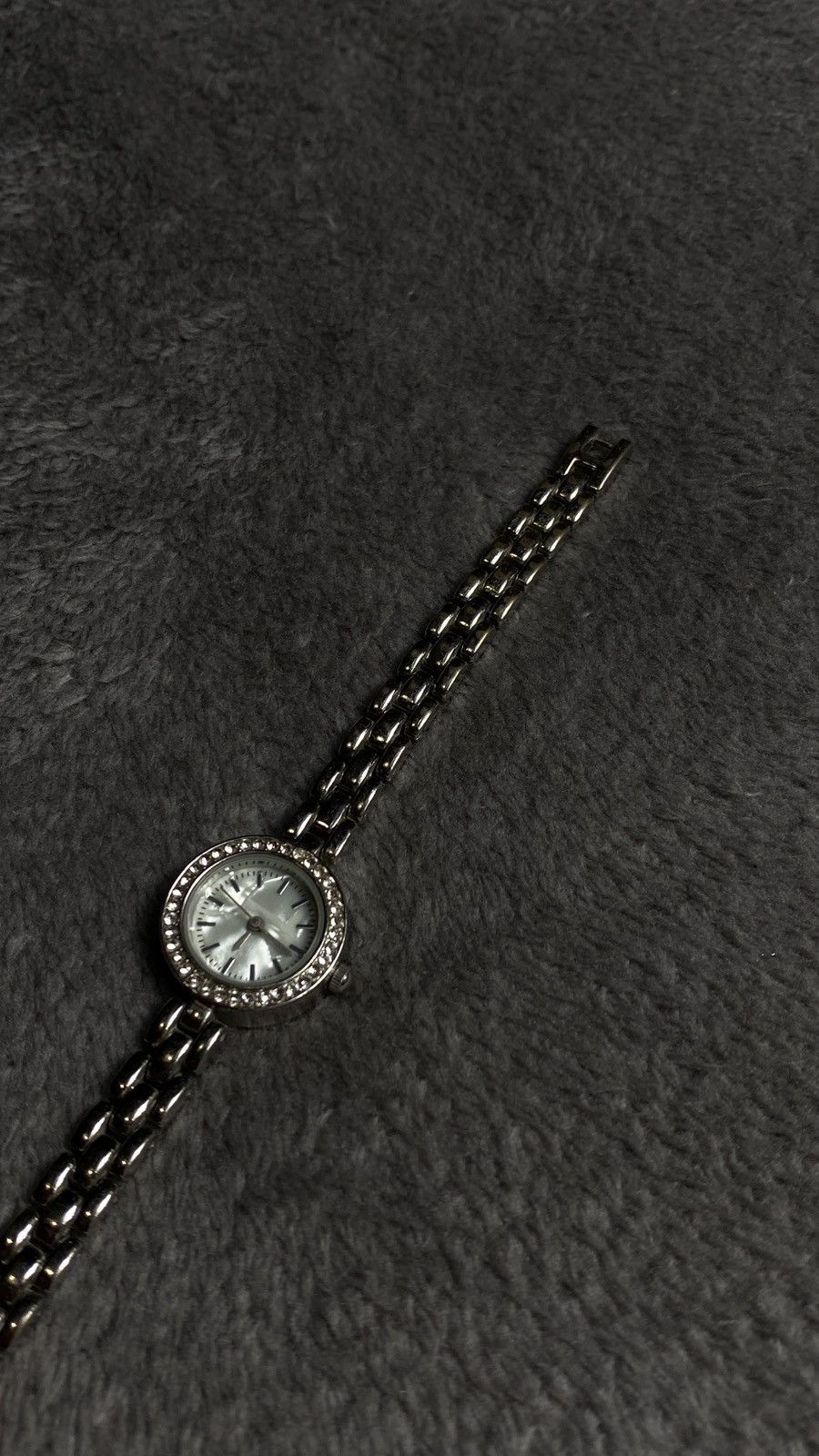 Vintage Futuristic Vintage Japan Silver Bracelet Watch - Work 100% Size ONE SIZE - 3 Thumbnail