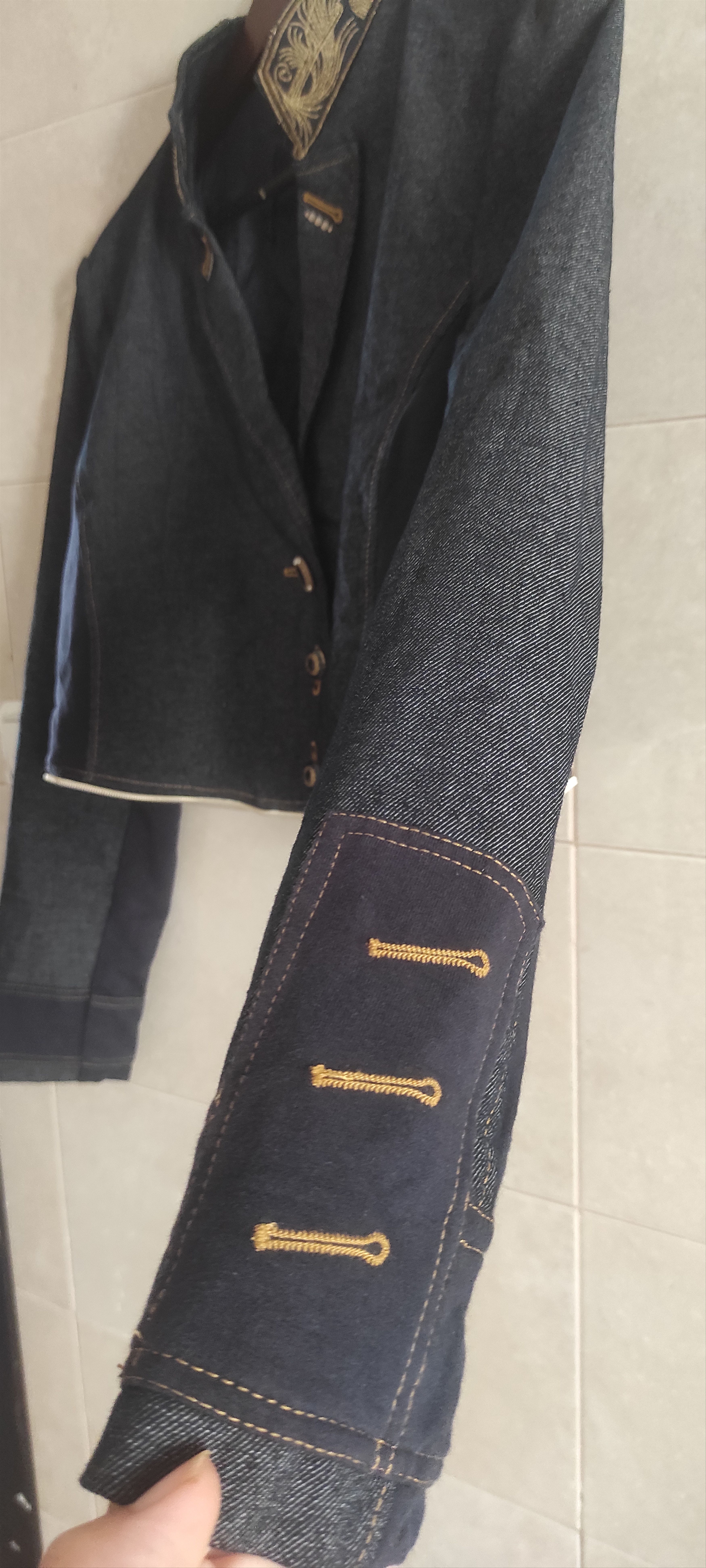 Elisa Cavaletti Elisa Cavaletti Daniela Dalla Valle Denim Jacket Size M / US 6-8 / IT 42-44 - 22 Thumbnail