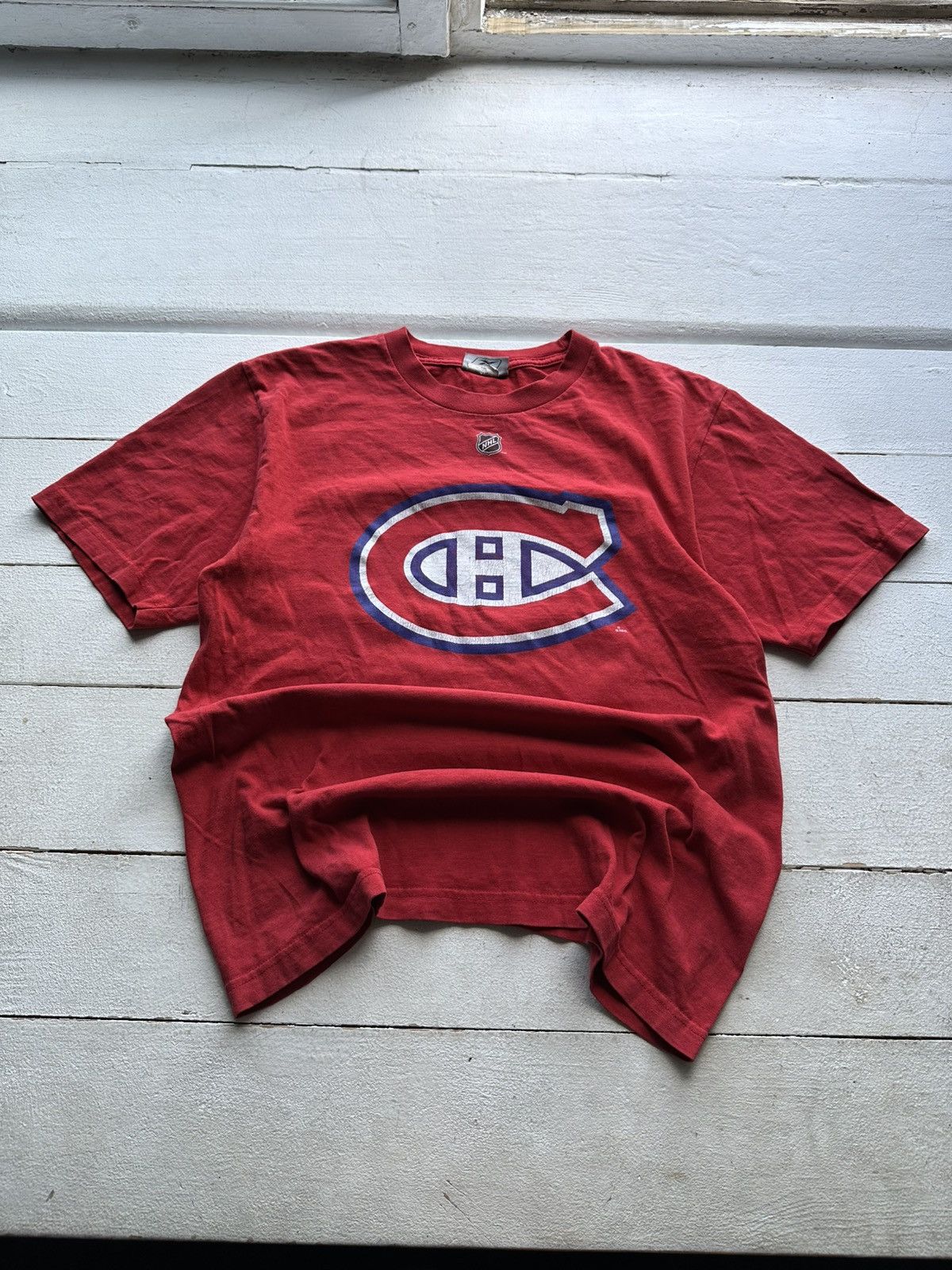Vintage 🚨REEBOK MONTREAL CANADIES BEGIN 22 TEE HOCKEY NHL BIG LOGO Size US S / EU 44-46 / 1 - 1 Thumbnail