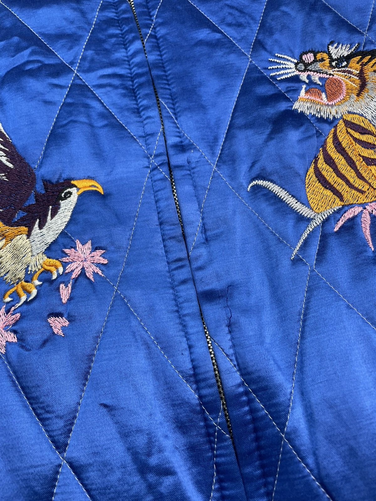 Japanese Brand Vintage Sukajan Souvenir Jacket Eagle Dragon Bomber Size M / US 6-8 / IT 42-44 - 10 Thumbnail