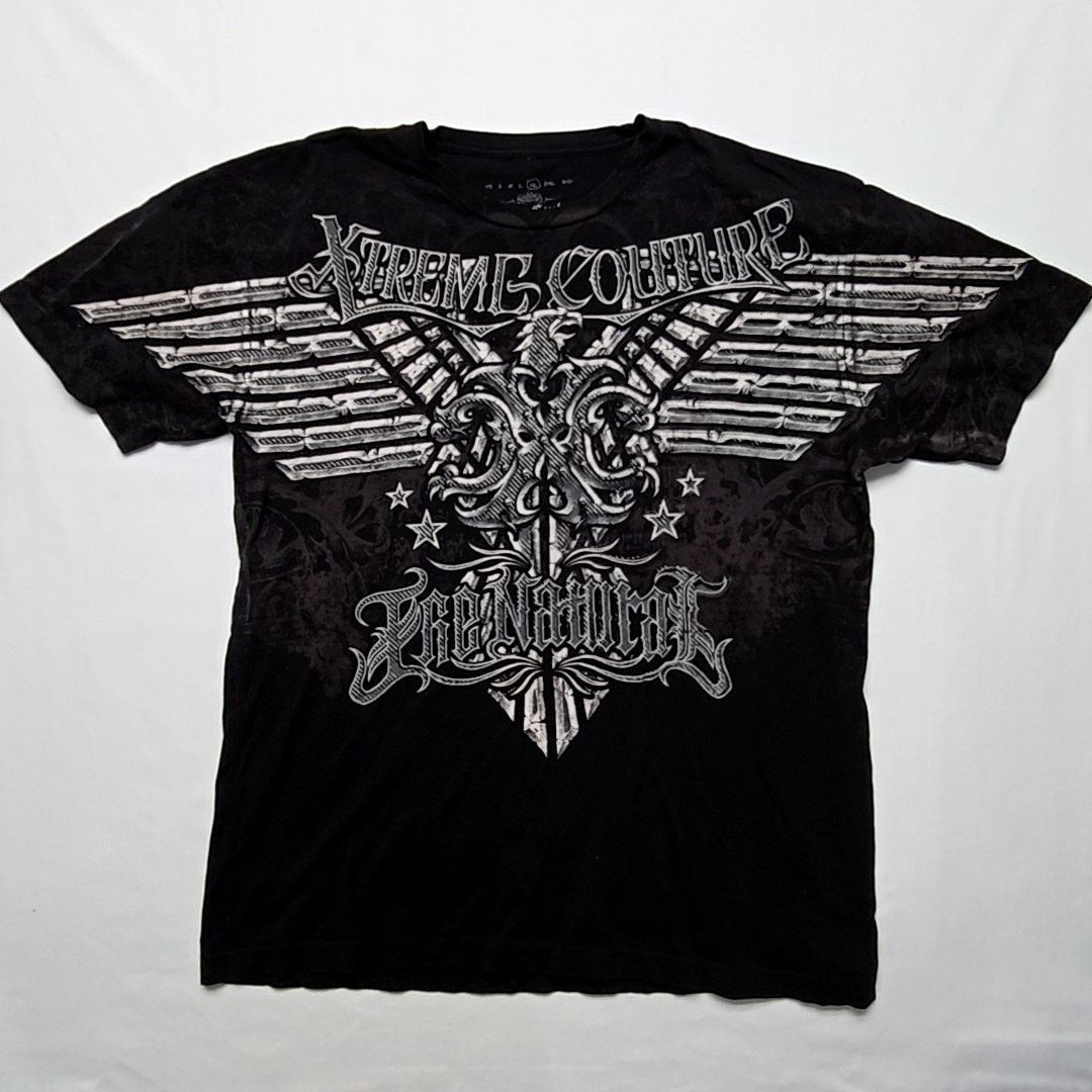 Other Xtreme Couture Randy Couture Black Affliction Style XL Tee Size US XL / EU 56 / 4 - 1 Thumbnail