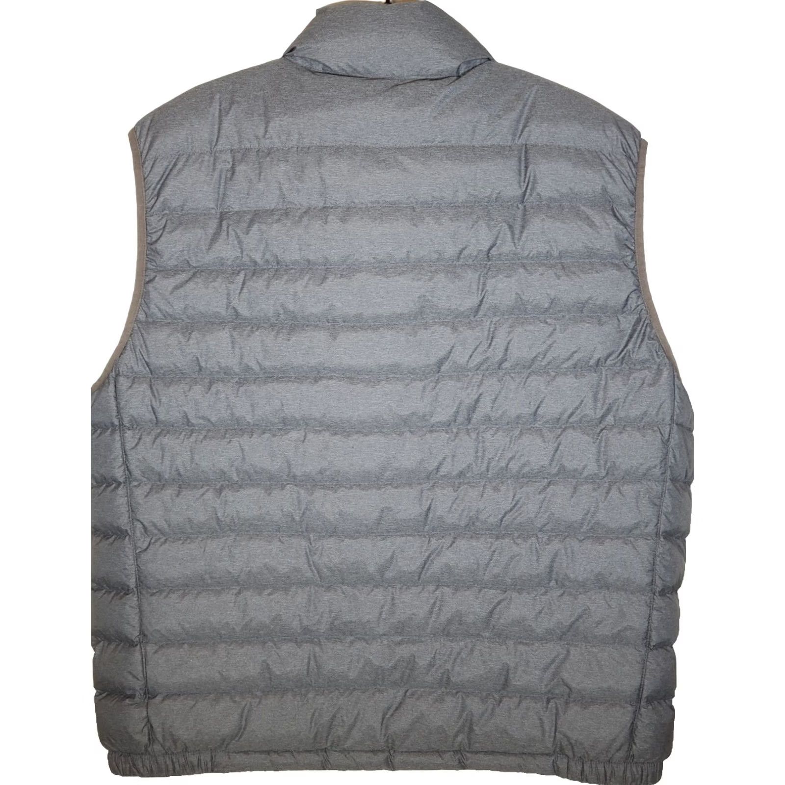 Polo Ralph Lauren Polo Ralph Lauren Vest Big & Tall Packable Quilted Down Gray Heather Mens XXL / 2XL Quilted Down Vest Size US XXL / EU 58 / 5 - 2 Thumbnail