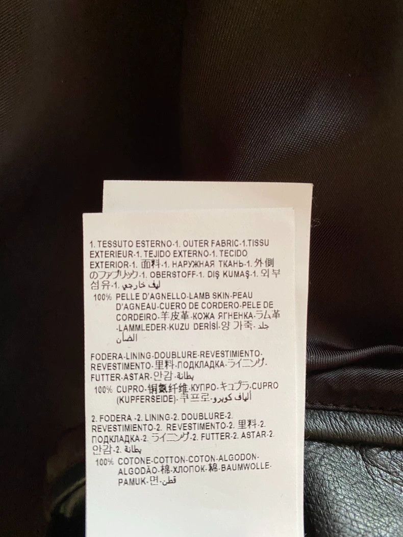Other Versace Main line genuine leather jacket Size US XL / EU 56 / 4 - 3 Thumbnail