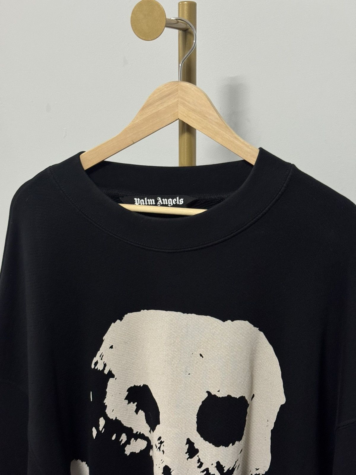 Palm Angels Skull And Flames Sweatshirt Size US L / EU 52-54 / 3 - 3 Thumbnail