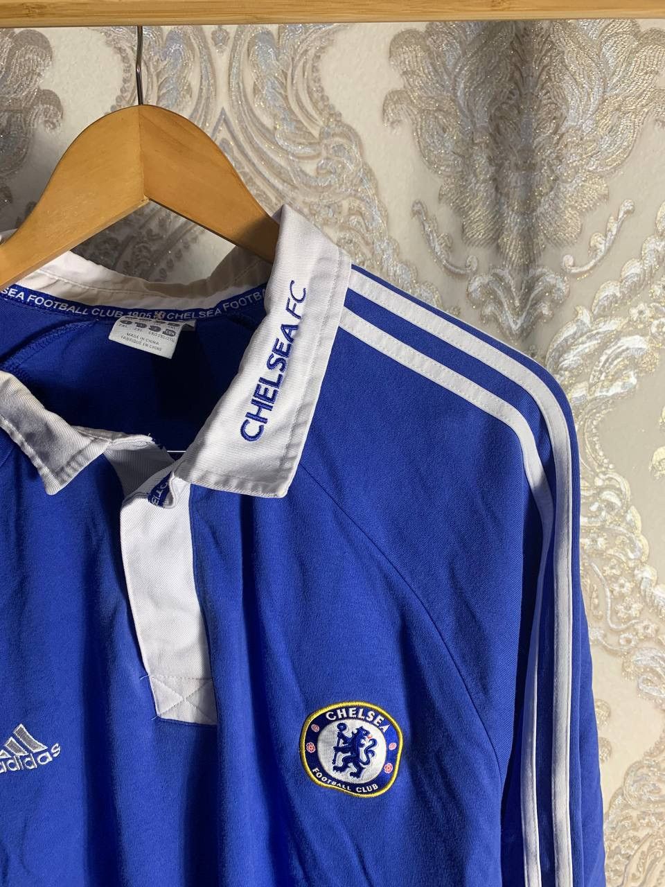 Adidas VINTAGE ADIDAS FC CHELSEA LONDON ENGLAND SOCCER JERSEY RETRO Size US XXL / EU 58 / 5 - 2 Thumbnail