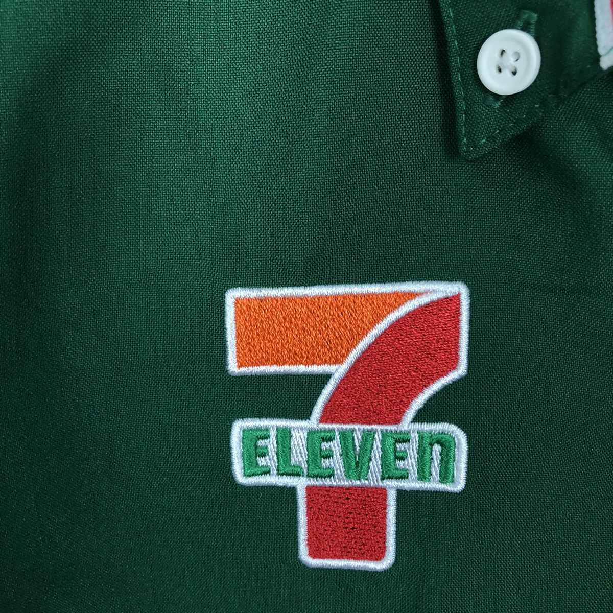 Japanese Brand 🔥RARE VINTAGE WORK JACKET 7 - ELEVEN BIG LOGO Size US M / EU 48-50 / 2 - 12 Thumbnail