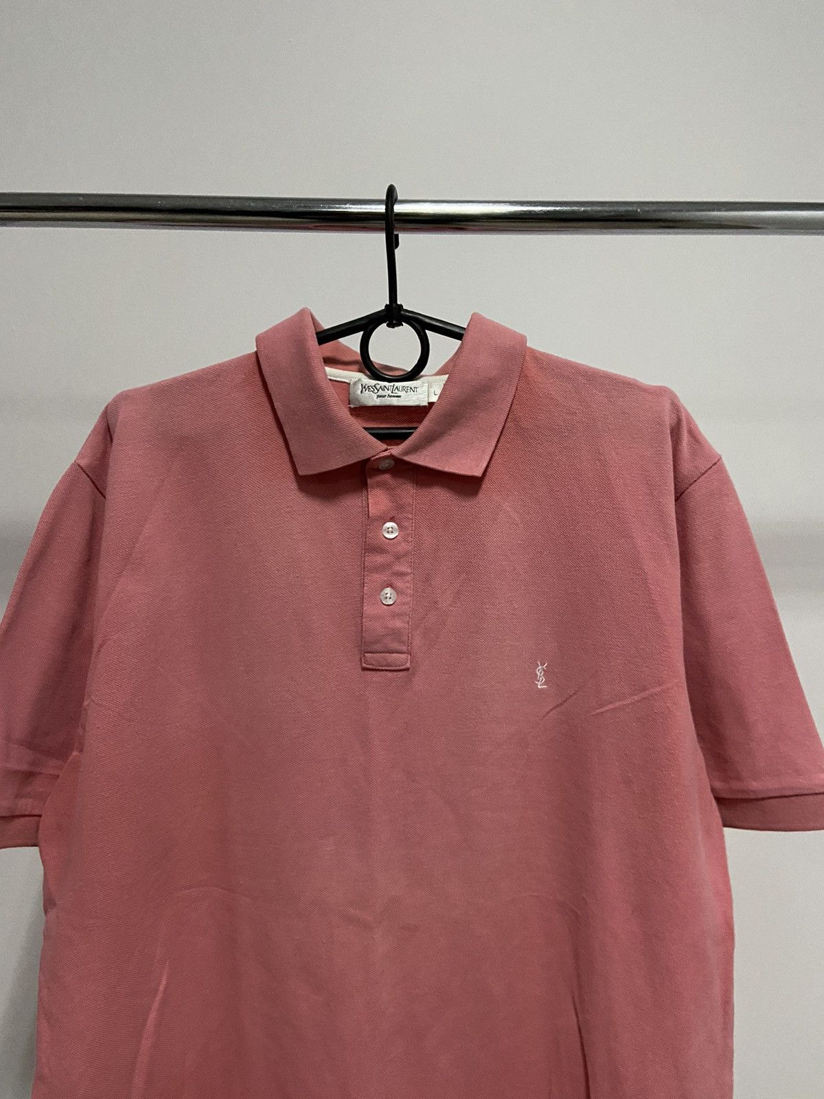 Vintage × Yves Saint Laurent Yves saint Laurent Vintage T-Shirt Polo small Logo Size US L / EU 52-54 / 3 - 2 Thumbnail