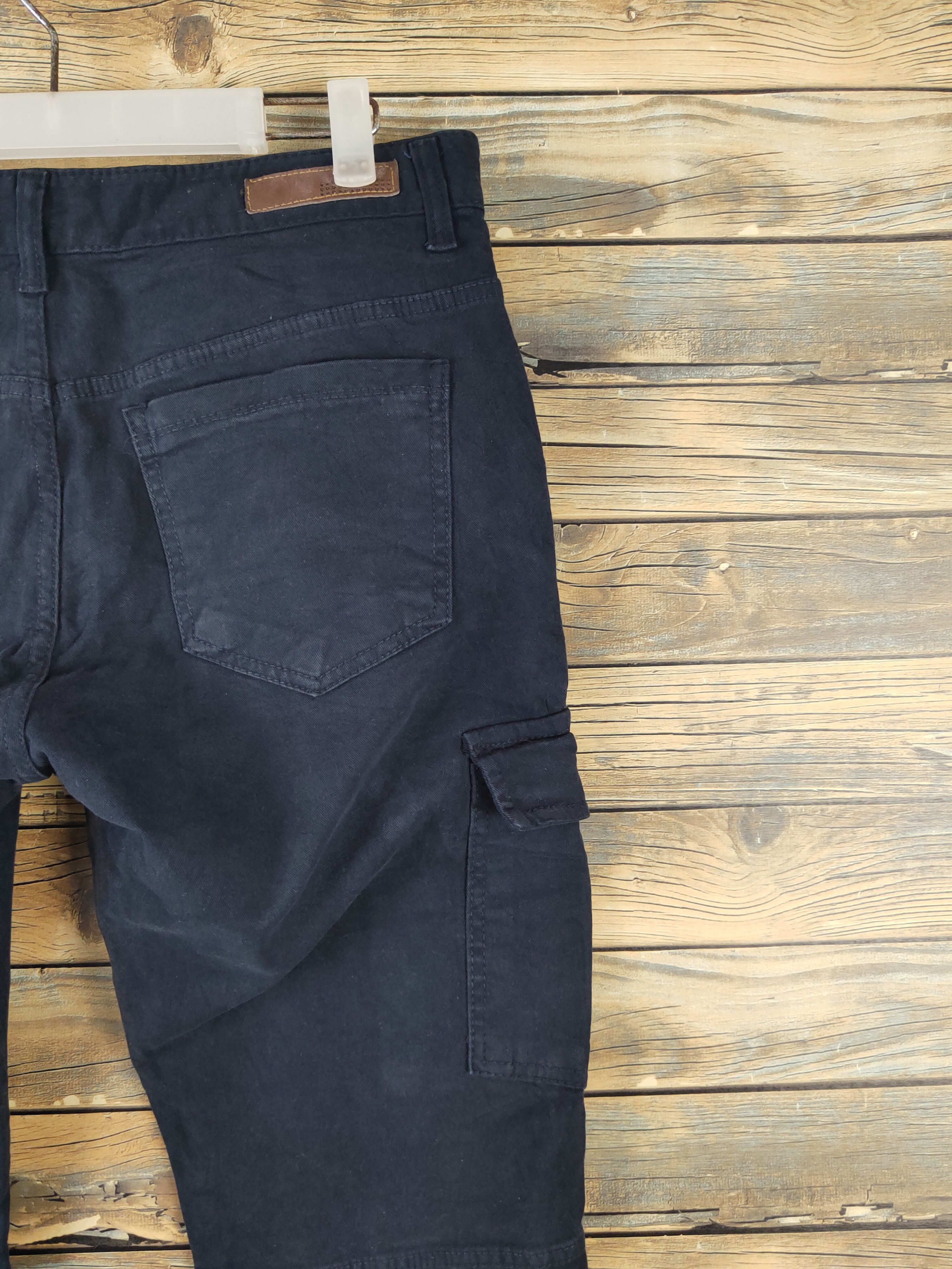 Japanese Brand DLL Japanese Brand Black Multipocket Cargo Pants #214 Size US 31 - 10 Thumbnail