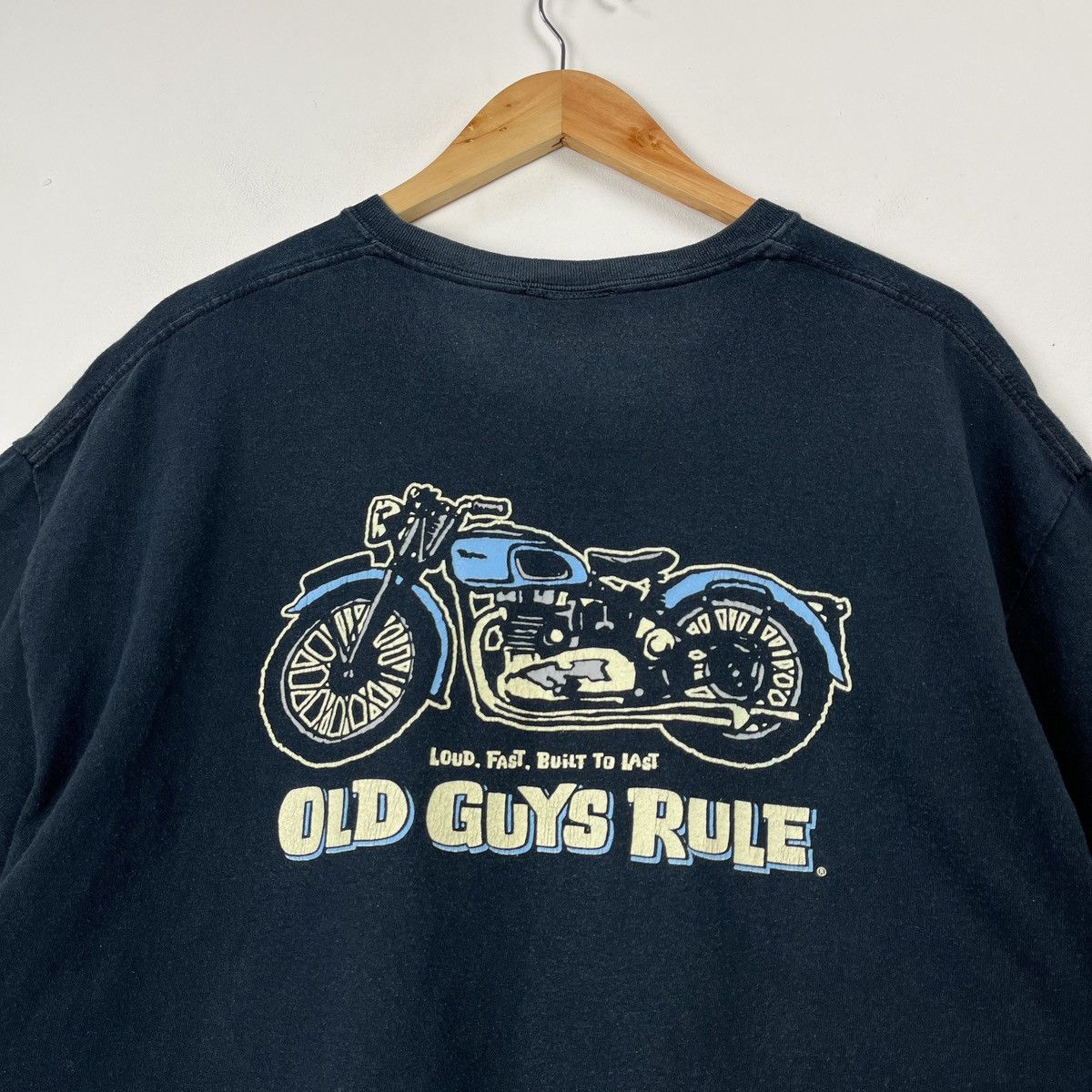 Gildan Old Guys Rules T-shirt Gildan Heavy coton Size US XL / EU 56 / 4 - 3 Thumbnail