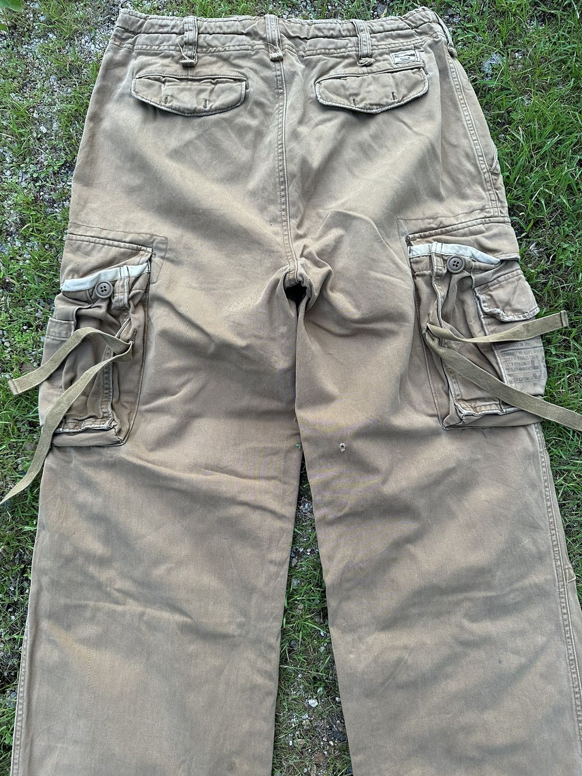Abercrombie & Fitch SICKS🔥ABERCROMBIE MULTIPOCKET BONDAGE PARACHUTE CARGO PANTS Size US 32 / EU 48 - 10 Thumbnail