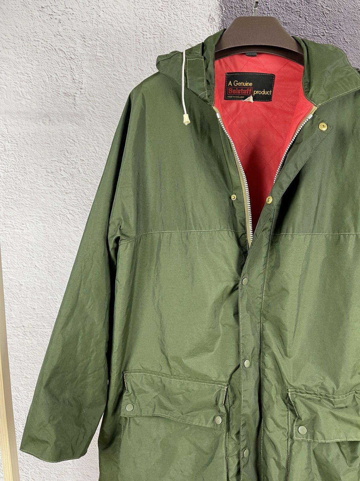 Belstaff Belstaff vintage 60s 70s rare nylon green jacket windbreaker Size US XL / EU 56 / 4 - 7 Thumbnail