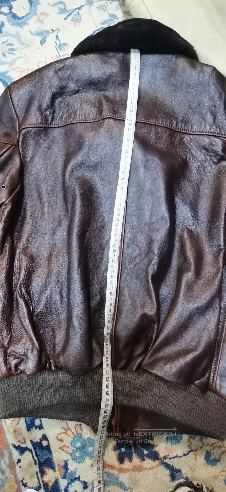 Schott Schott G1 aviator leather down jacket Size US XL / EU 56 / 4 - 4 Thumbnail