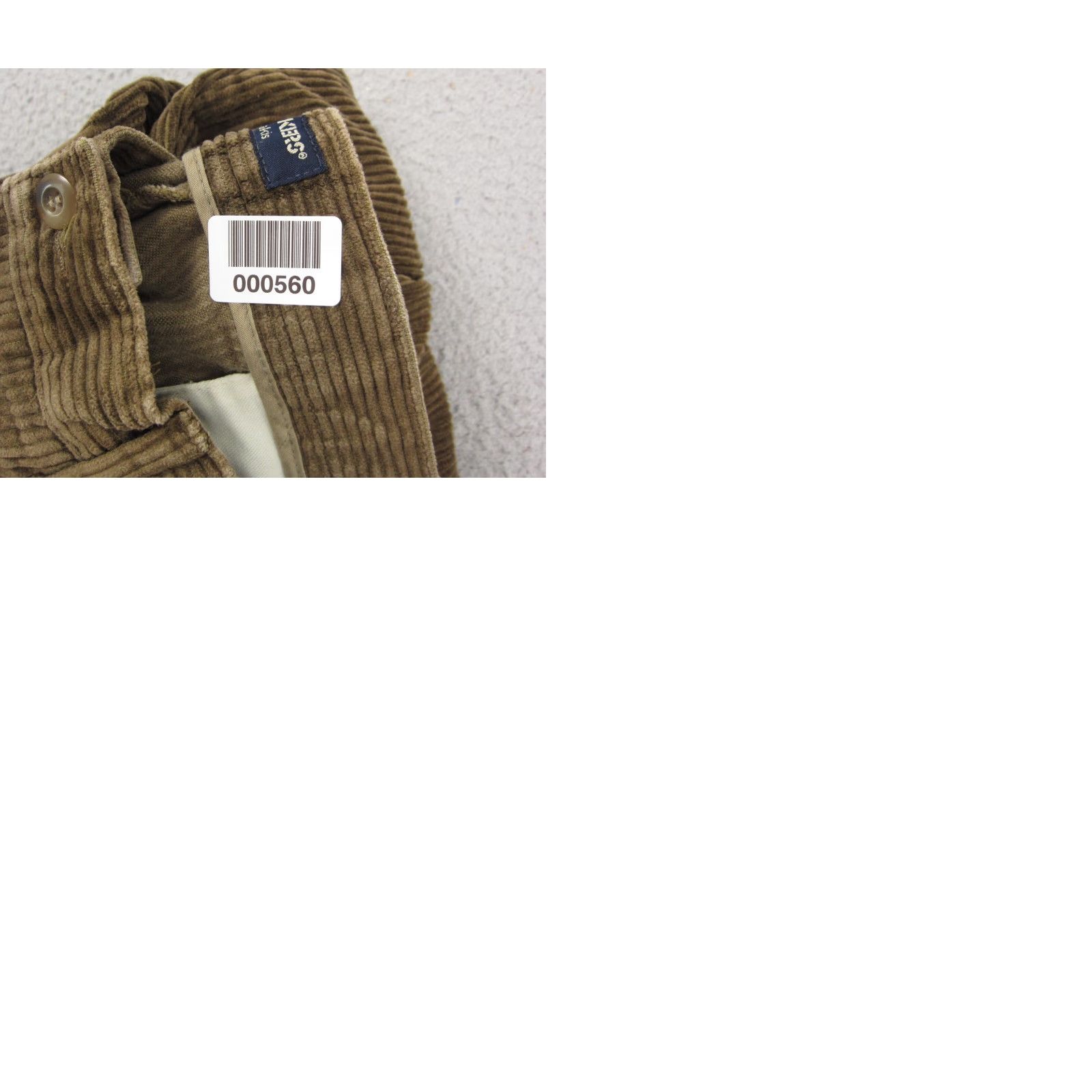 Dockers VINTAGE Dockers Pants Khakis Corduroy Green 36x30 Men Straight Baggy 90s Khakis Mens Dockers Pants Size US 36 / EU 52 - 11 Thumbnail
