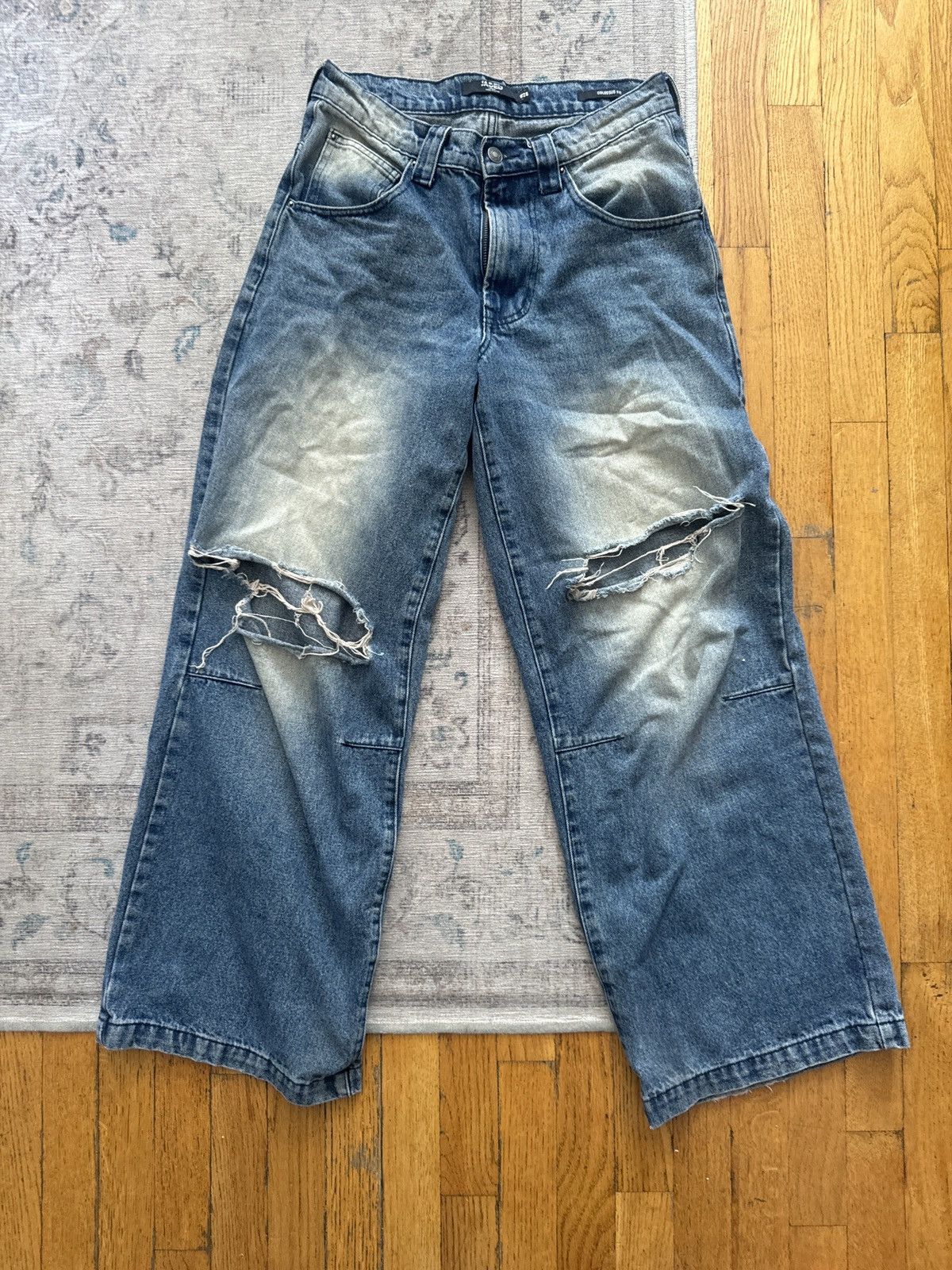 Jaded London Super distressed and colossus jeans Size US 28 / EU 44 - 2 Thumbnail