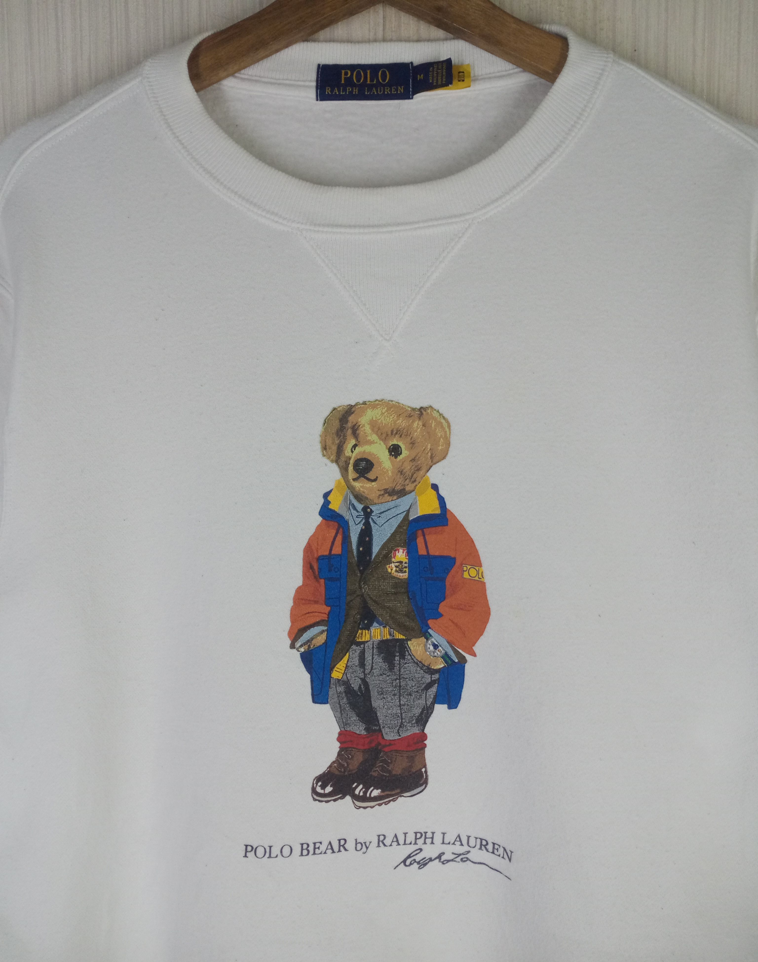 Polo Ralph Lauren Rare Vintage Polo Ralph Lauren Sweatshirt Size US M / EU 48-50 / 2 - 2 Thumbnail
