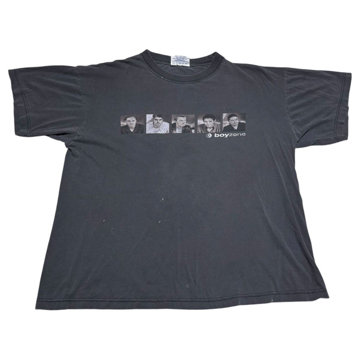 Band Tees × Vintage Vintage 1999 Boyzone Distressed Band Tour Shirt Adult Medium Size US M / EU 48-50 / 2 - 1 Thumbnail