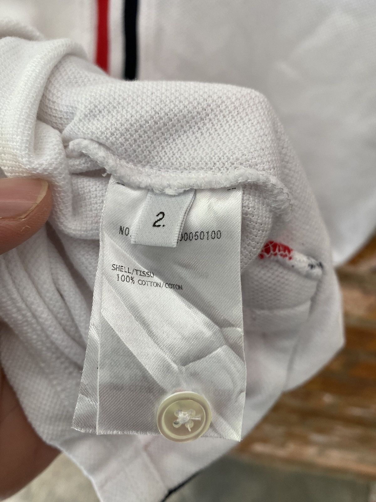 Thom Browne Iconic stripe shirt Size US M / EU 48-50 / 2 - 10 Thumbnail