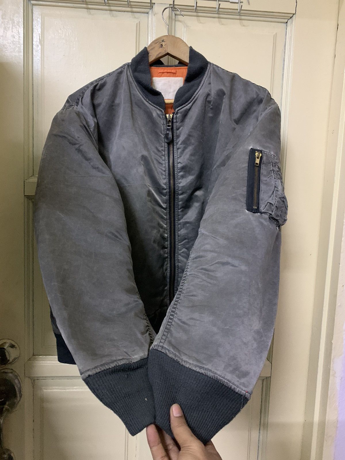Japanese Brand 💥Vtg Japanese Bomber Ma-1 Jacket Size US L / EU 52-54 / 3 - 2 Thumbnail