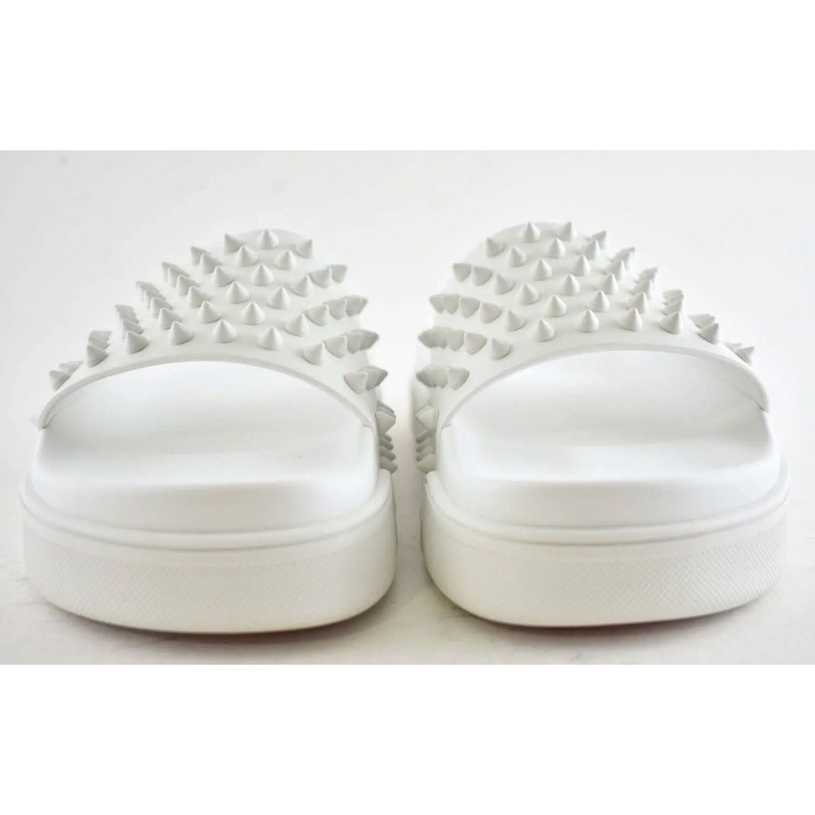 Christian Louboutin Christian Louboutin Fun Flat Bianco Platform Sandal 43 10 Size US 10 / EU 43 - 7 Thumbnail