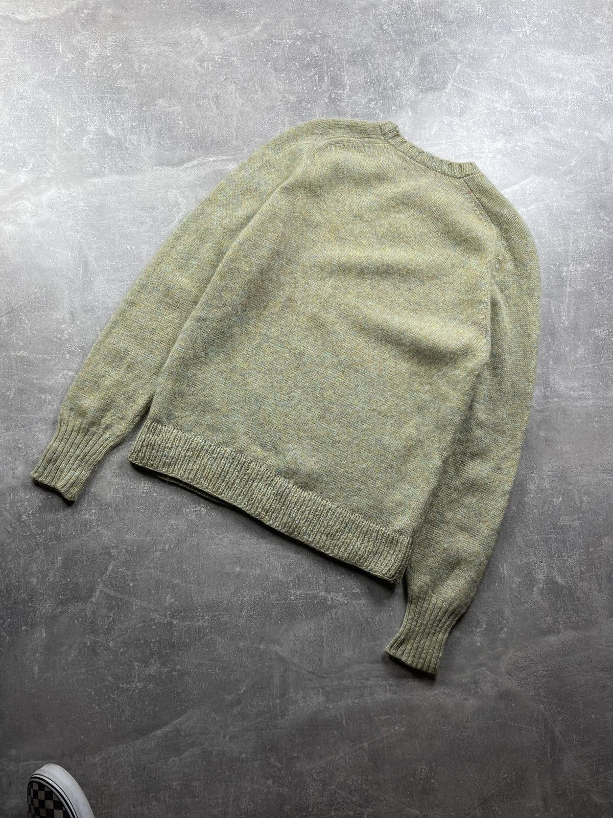 Pringle Of Scotland Pringle Vintage for D Cenci Pure Wool Knit Sweater Green Size US L / EU 52-54 / 3 - 7 Thumbnail