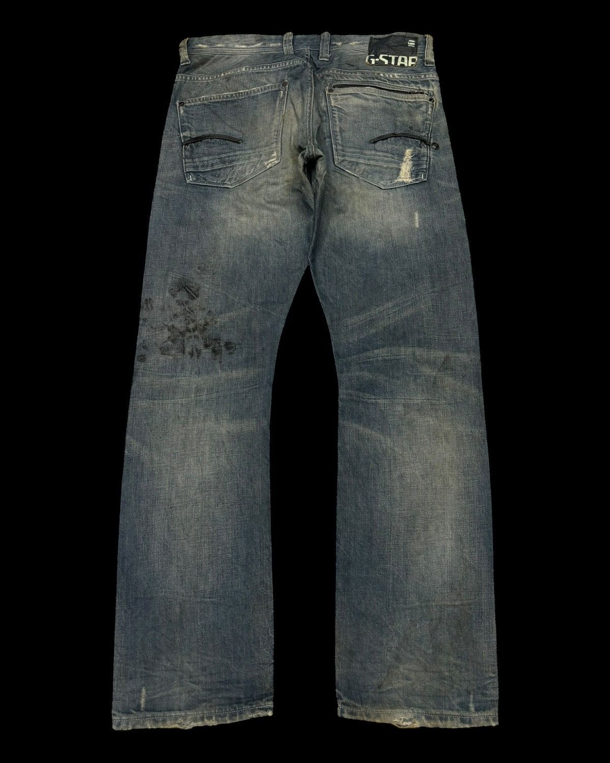 Hysteric Glamour 🔥G-STAR RAW HOMELESS DISTRESSED DENIM UNDERCOVER STYLE Size US 35 - 3 Thumbnail