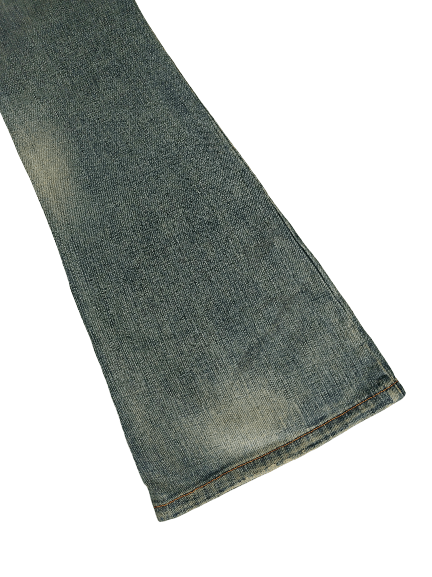 Le Grande Bleu (L.G.B.) Flare Jeans The Limited Distress Faded Low Rise Boot Cut Y2k Size US 30 / EU 46 - 19 Thumbnail
