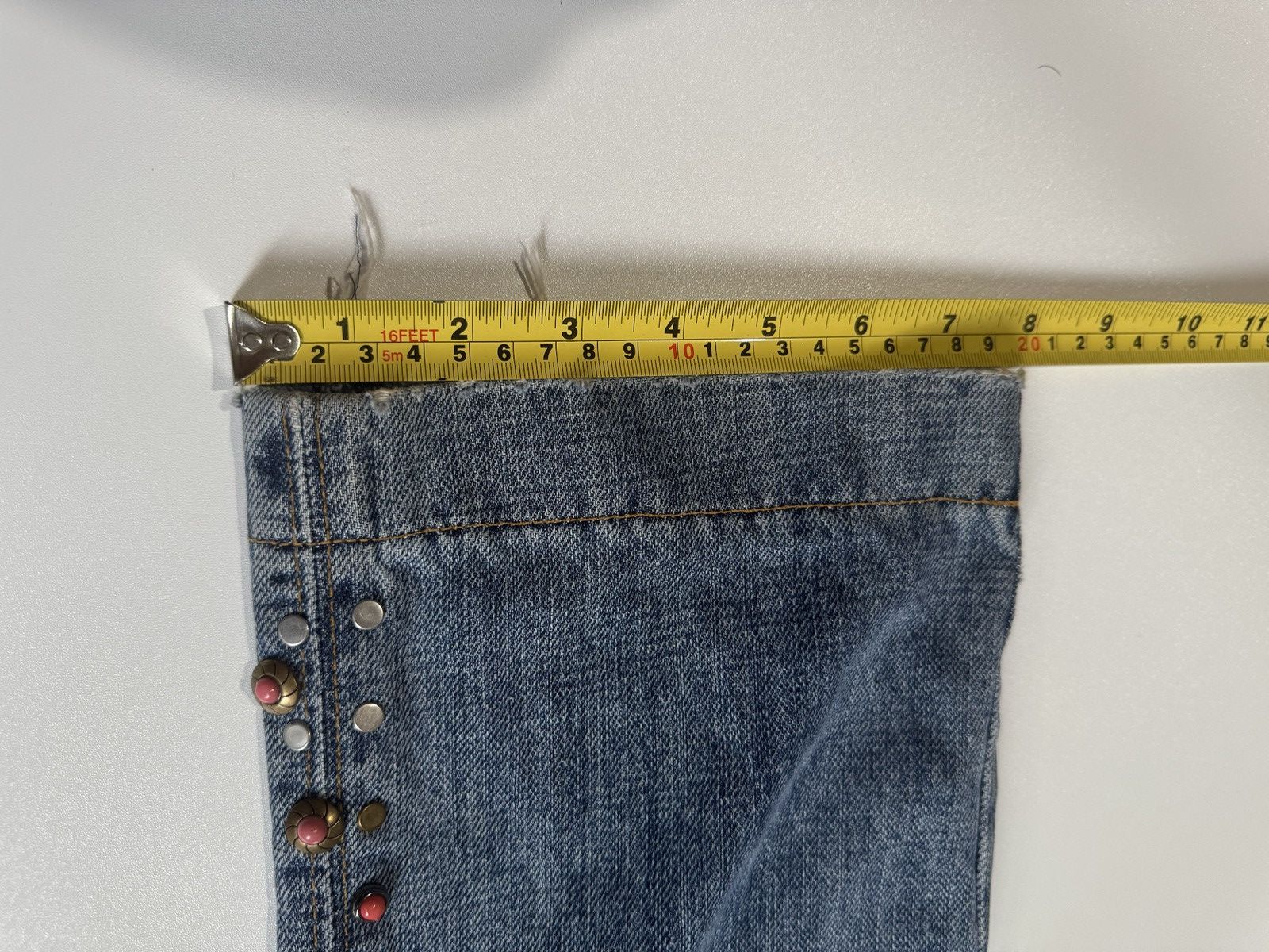 Dolce & Gabbana Rare Dolce Gabbana Studded Rhinestones Jeans Size US 30 / EU 46 - 17 Thumbnail