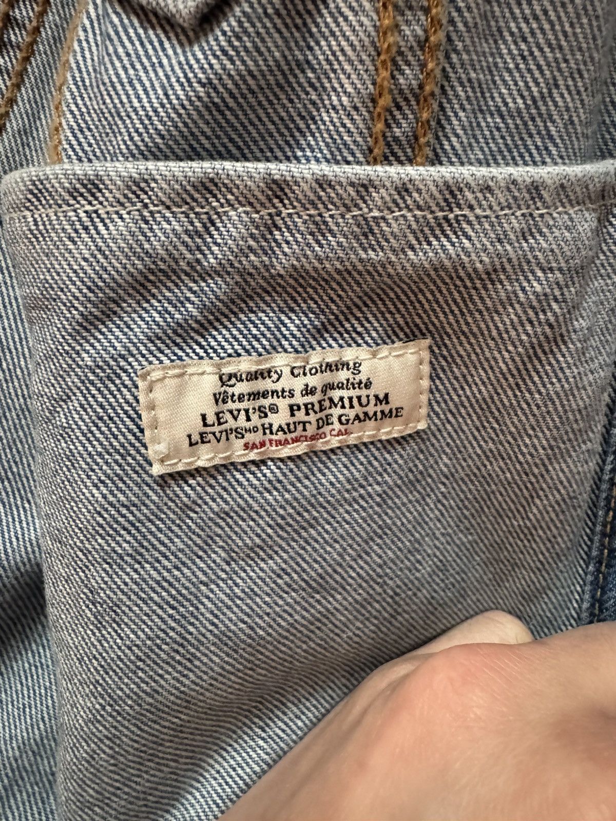 Levi's Levi’s Virgil Denim Jacket Washed Blue Size US S / EU 44-46 / 1 - 6 Thumbnail