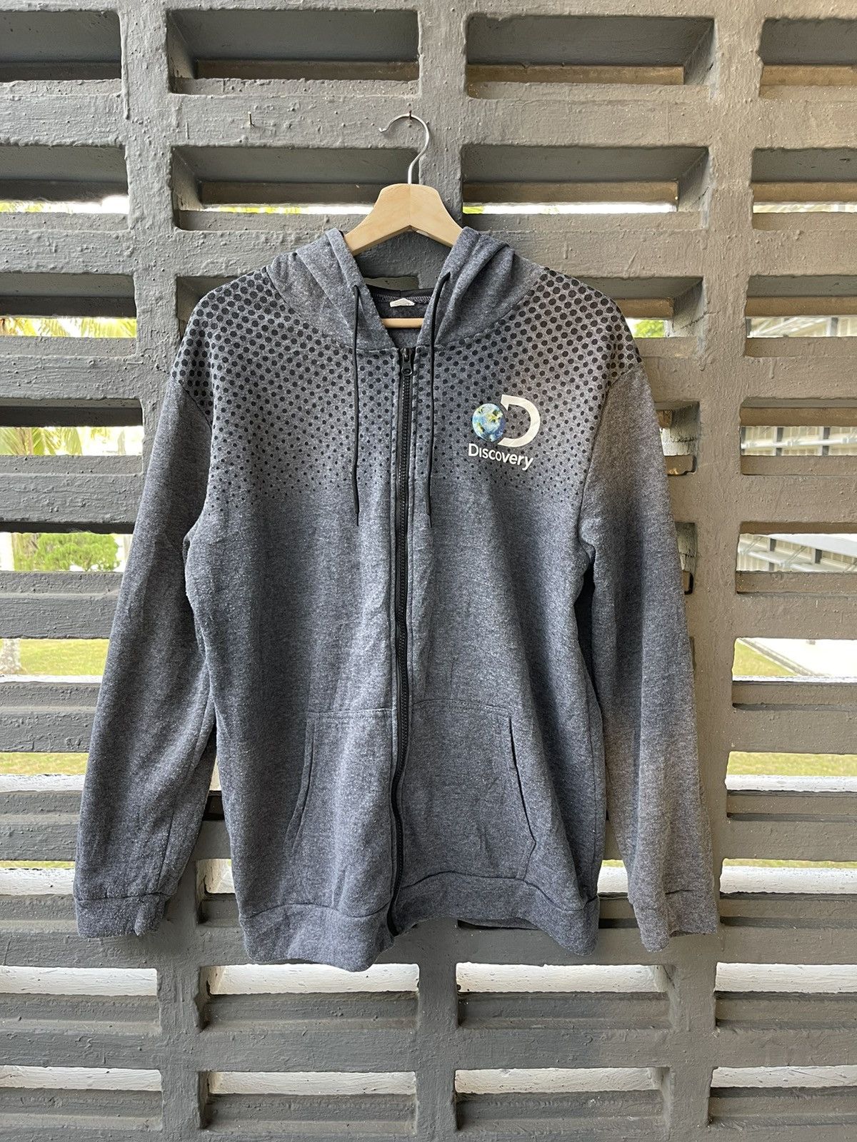 Vintage Discovery Hoodies zipper 📸 Size US XL / EU 56 / 4 - 1 Thumbnail
