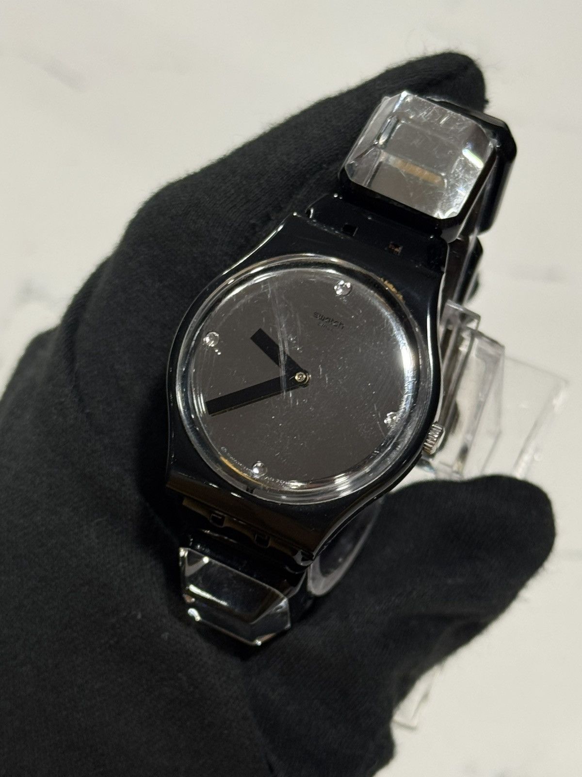 Swatch Swatch LUXY-SQUARE GB300B wrist watch Size ONE SIZE - 4 Thumbnail