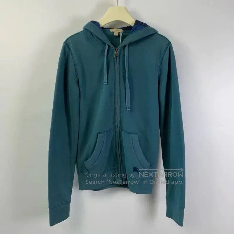 Burberry Burberry XS Light Blue Women's Hoodie. Size XS / US 0-2 / IT 36-38 - 1 Thumbnail