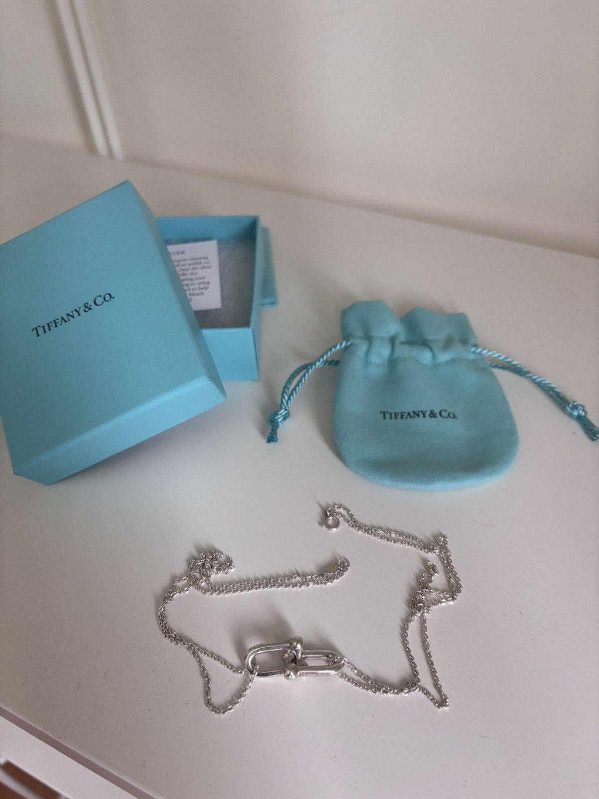 Tiffany & Co. Tiffany Hardware - Small Double Link Pendant Silver Size ONE SIZE - 3 Thumbnail