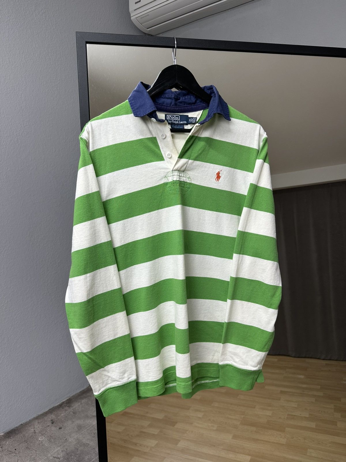 Polo Ralph Lauren Vintage Polo Ralph Lauren Rugby Polo Long Sleeve RRL Drake Size US M / EU 48-50 / 2 - 2 Thumbnail