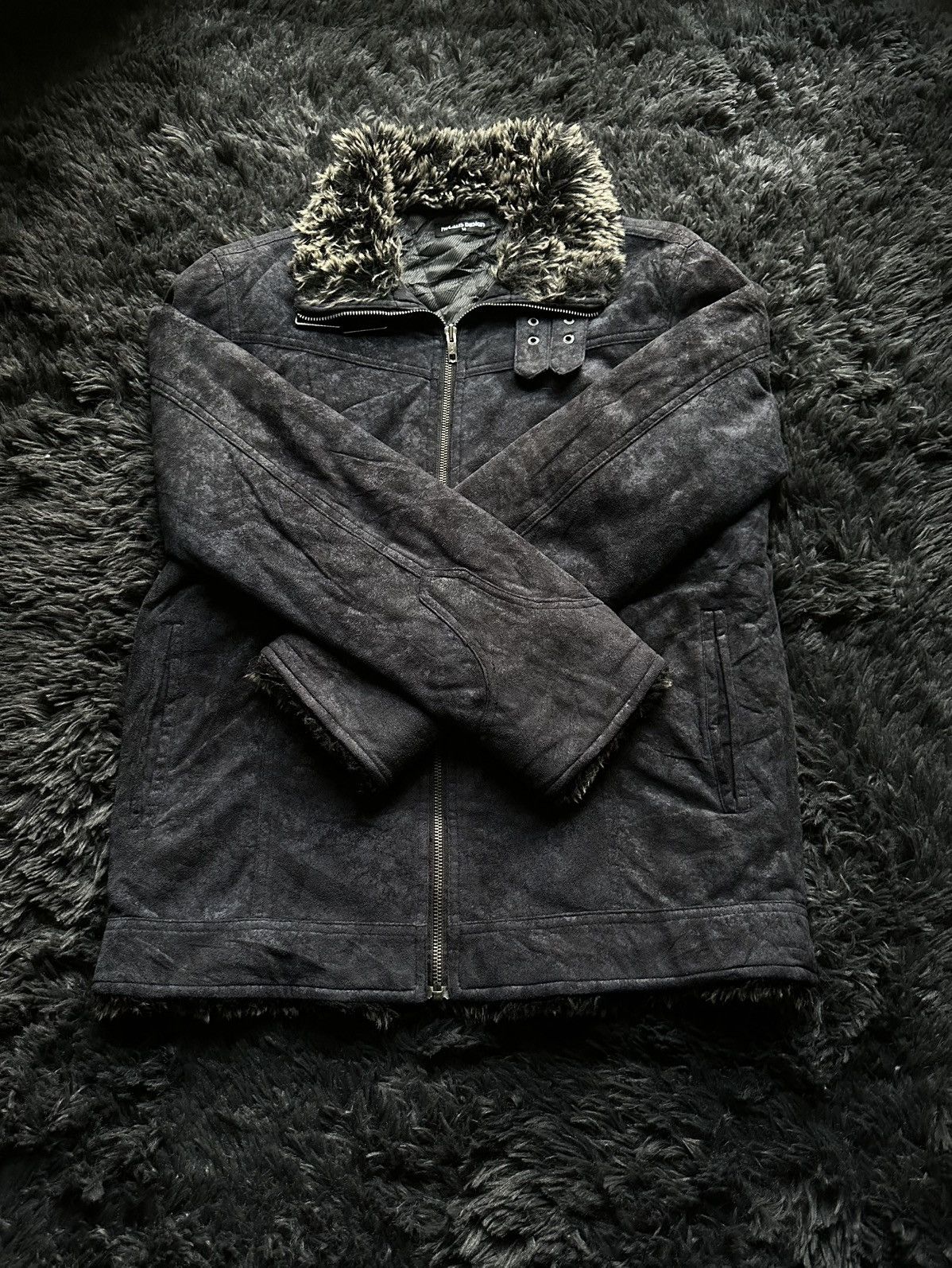 14th Addiction Nylaus Fur Collar Jacket Size US M / EU 48-50 / 2 - 1 Thumbnail