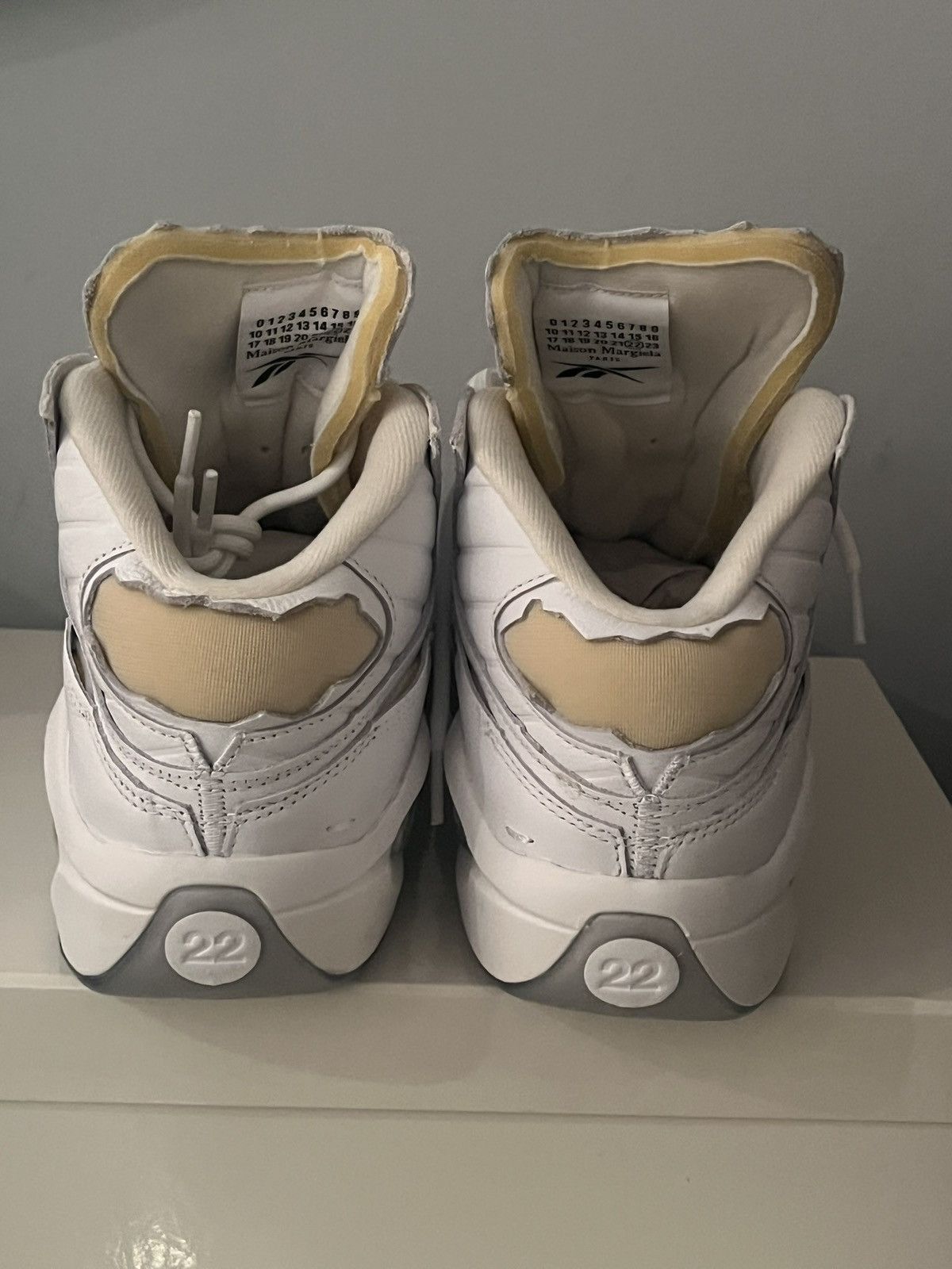 Maison Margiela × Reebok Authentic Reebok Question Maison Margiela Project sneakers Size US 10.5 / EU 43-44 - 4 Thumbnail