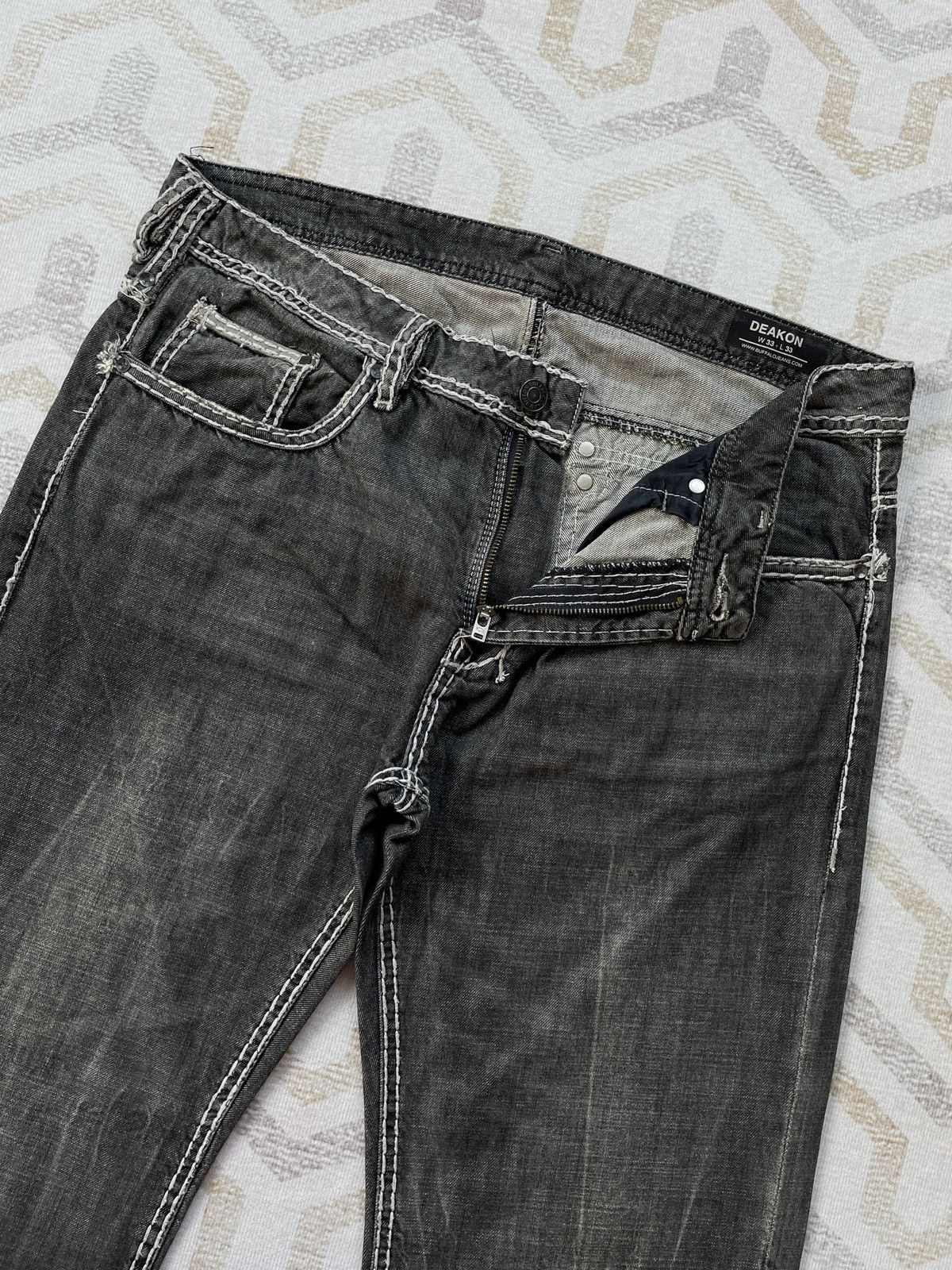Buffalo David Bitton × Vintage Buffalo David Bitton Deakon Jeans Size US 36 / EU 52 - 3 Thumbnail