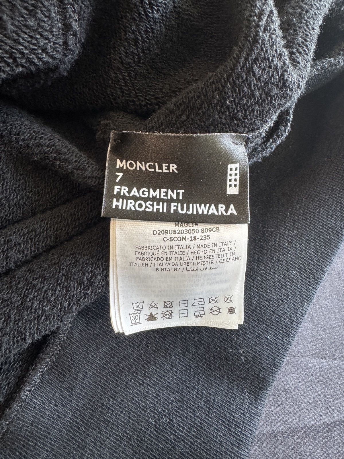 Fragment Design × Moncler Moncler x Fragment “Backstage” Hoodie Size US XL / EU 56 / 4 - 8 Thumbnail