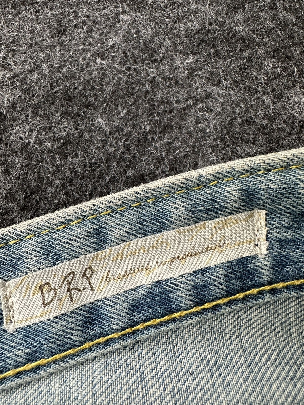 Hysteric Glamour BRP Bushpant Washed Distressed Vintage Denim D506 Size US 32 / EU 48 - 10 Thumbnail