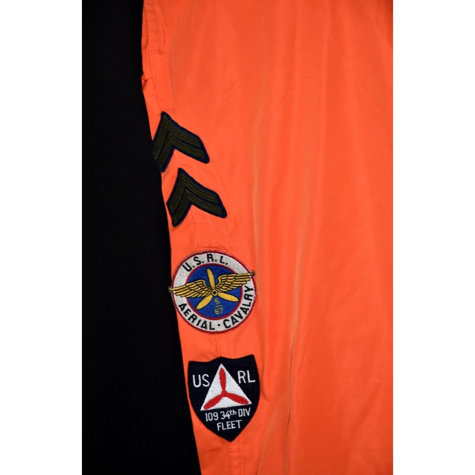 Polo Ralph Lauren Polo Ralph Lauren Flight Cargo Pants Orange M Men Casual Nylon Polyester Front Rise Cargo Pocket Inseam 27.56in (70cm) 40.55in Length Size US M / EU 48-50 / 2 - 6 Thumbnail