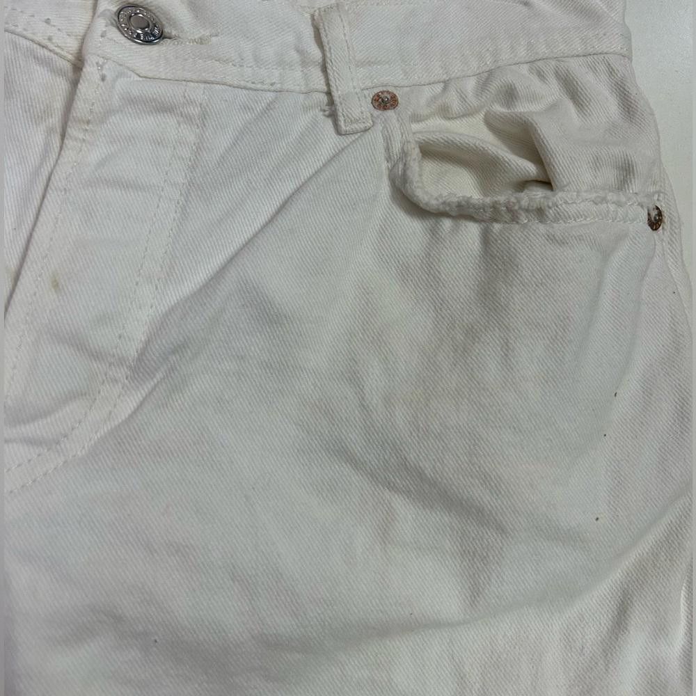 Free People Free People l Maggie Straight Leg White Jeans Size 26 Size 26" / US 2 / IT 38 - 10 Thumbnail