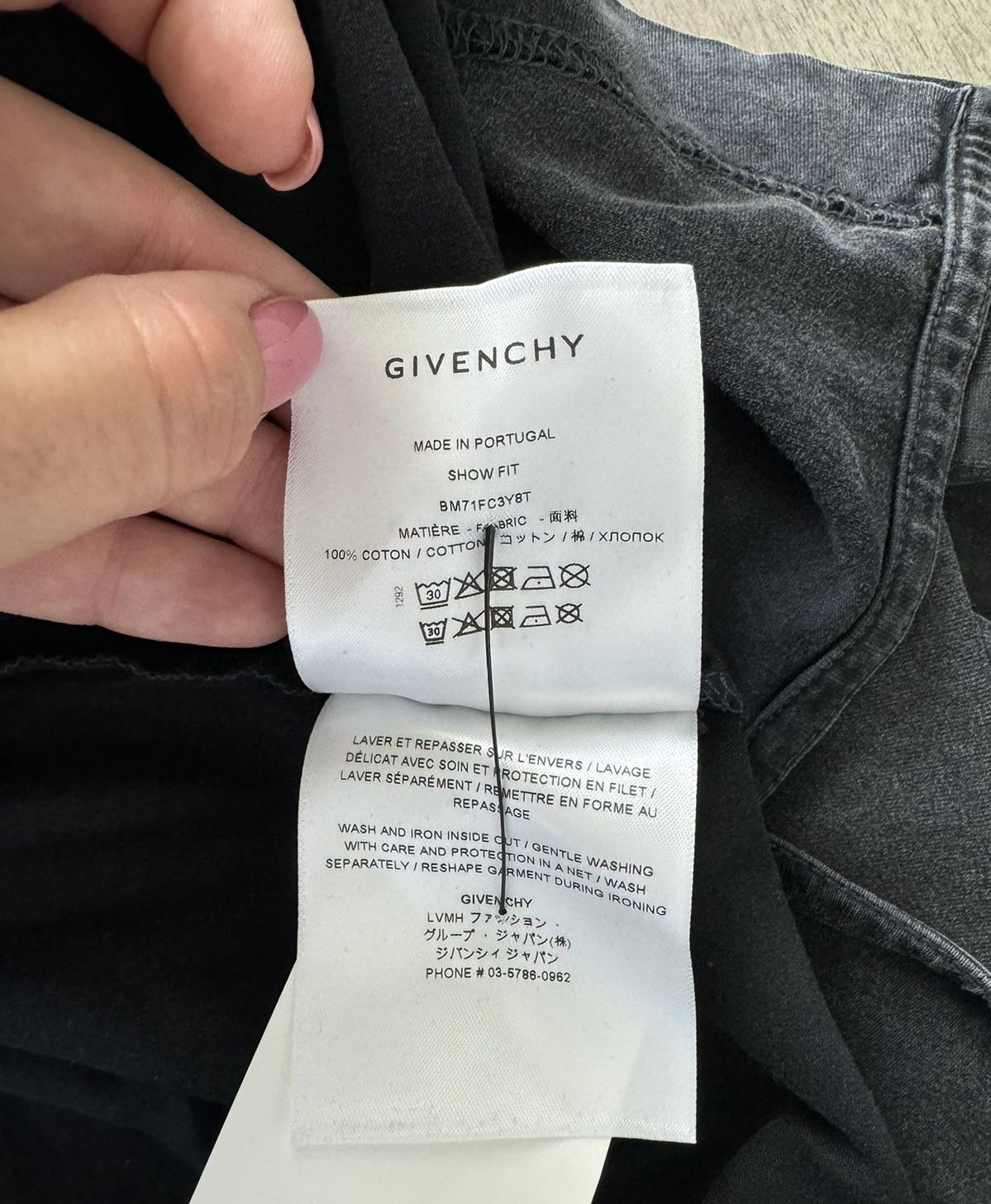 Givenchy Givenchy Layered Graphic Balaclava T-Shirt Size US XL / EU 56 / 4 - 5 Thumbnail