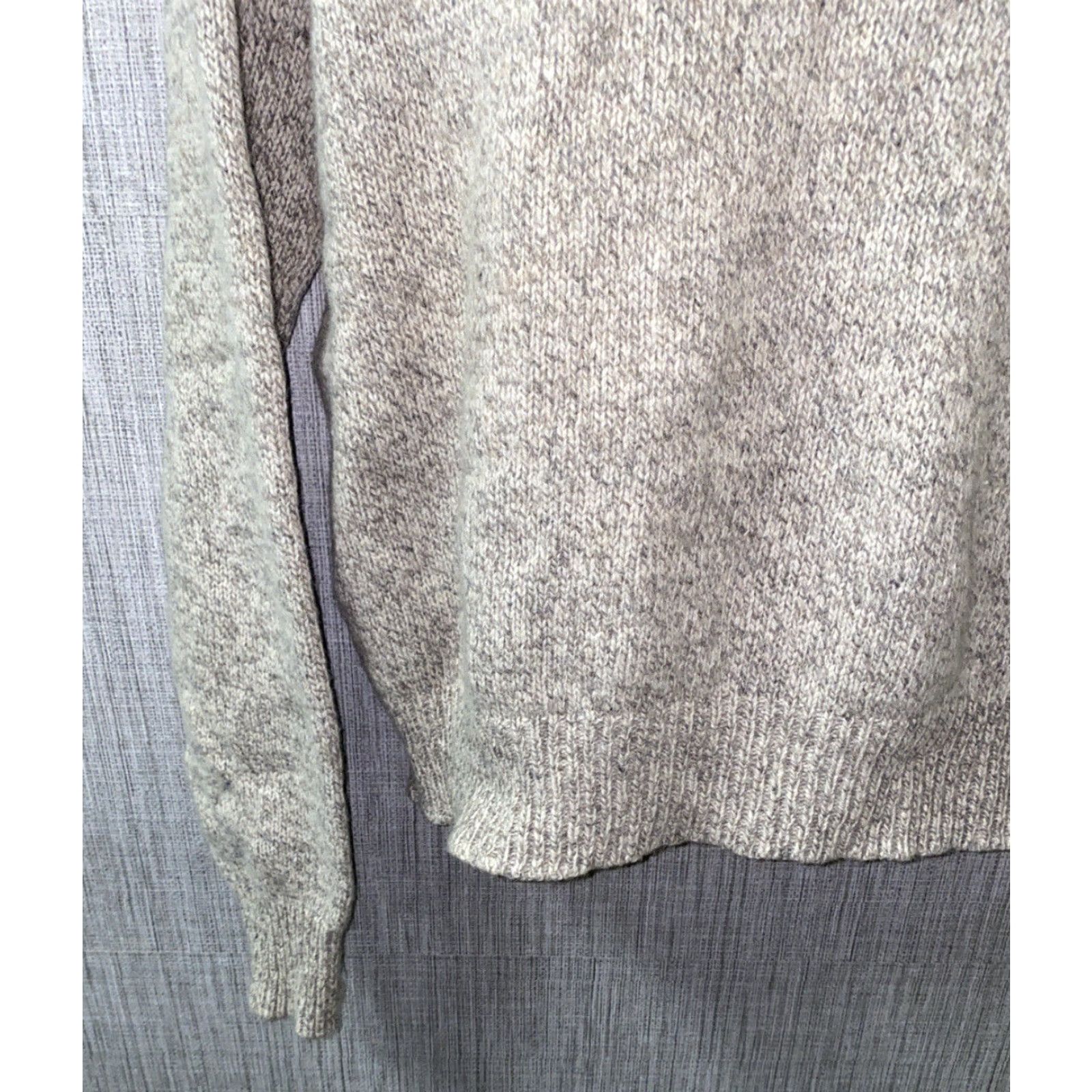 Vintage VINTAGE Milford Sweater Crewneck Mens 2XL Beige USA Made Wool-Nylon Blend Big & Tall Size US XXL / EU 58 / 5 - 3 Thumbnail