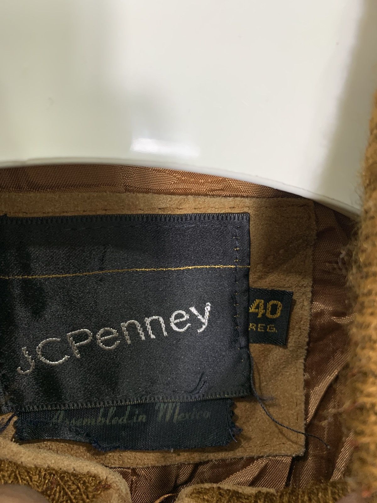 Vintage 1980's JC PENNEY SUEDE LEATHER JACKET